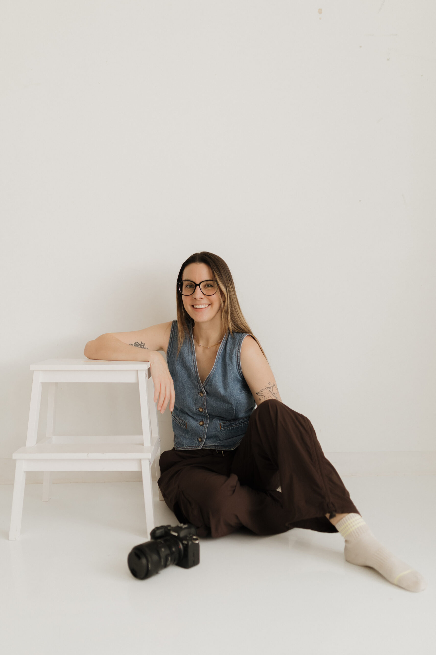 Photo of a Vancouver Photographer smiling at the camera